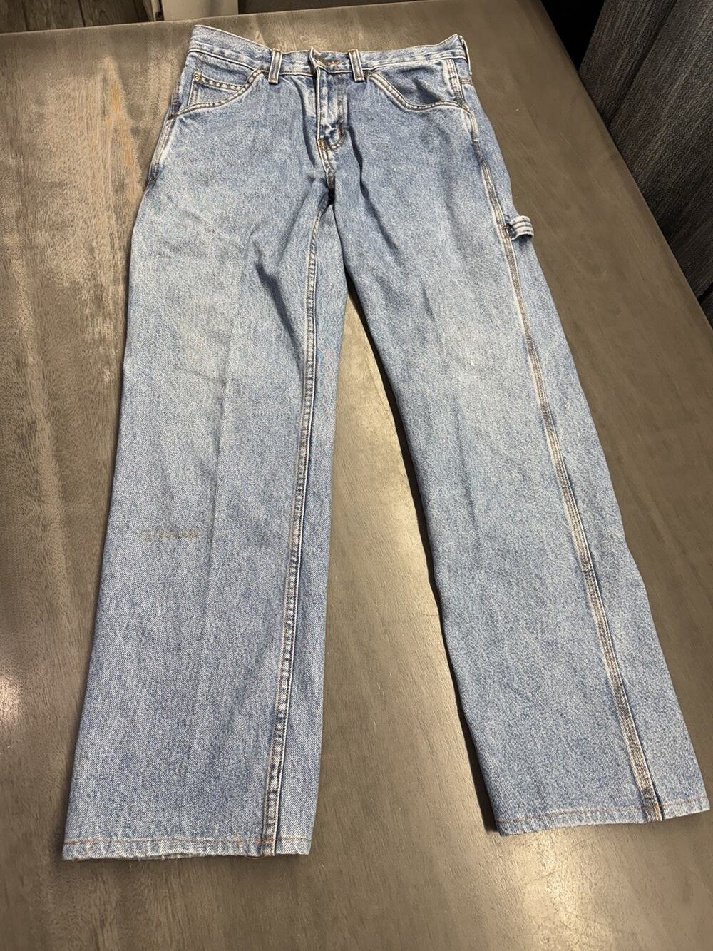 C.E. Schmidt Workwear Mens Blue Carpenter Jeans Sz 30 X 30